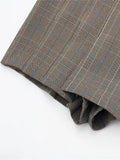 Yipinpay Plaid Skirt Shorts Woman Check Pleated Mini Skirt Shorts Women High Waist Short Pants Harajuku Fashion Women's Skort