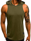 Yipinpay Fashion Moto Biker Hooded Mens Tank Tops Joggers Summer T Shirt Men Sleeveless Top Fly Cool Street Top Mens Clothes M-3XL