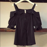 Yipinpay Women's Dress Suit 2024 Summer New Fashion Off-the-shoulder Mesh Midi Skirt Two Piece Korean Elegant Clothing Bow Dresses Set