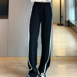 Yipinpay Spring and Autumn New Fashion Short Polo Sweatshirt+Wide Leg Pants Two Piece Women's Sportswear Set Korean Elegant Clothing