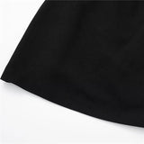 Yipinpay Black Backless Dress Woman Summer Short Dresses For Women 2023 Square Neck Puff Short Sleeve Mini Dress Sexy Party Dresses