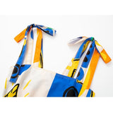 Yipinpay Printed Crop Top Women Sleeveless Women's Tank Top Backless Corsets Sexy Tops Woman Beach Summer Tops For Women 2023