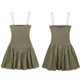 Yipinpay Slip Mini Tutu Dress Women Chic Patchwork Backless Ball Gown Short Dresses Female Summer Bodycon Evening Party Vestidos