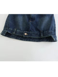 Yipinpay Denim Mini Skirt Women Blue Jean Skirts For Women High Waist Short Skirts Woman Fahsion 2023 Y2k Streetwear Sexy Skirt