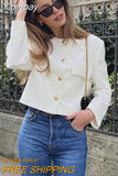 Yipinpay 2023 Fashion Blazers for Women Elegant Stylish Female Single-breasted Women's Suit Coat Ladies Casual Blazer Suits