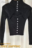 Yipinpay High Collar Sweaters Long Sleeve Top Mink Cashmere Sweet Solid Soft Mohair Pink Sweater Women Sueters De Mujer Crop White