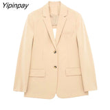 Yipinpay Fashion Women Solid Pant Sets 2023 Spring Summer Strapless Tops Women High Waiste Casual Zipper Wide Leg Pants Set