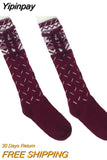 Yipinpay Lolita Women Stockings Female Lingerie Knee High Socks Sexy Compression Stockings for Women Long Socks Autumn Winter