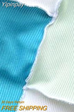 Yipinpay Bikinis 2023 Sexy Women Swimsuit Swimwear Female Bikini Set Patchwork Thong Brazilian Bathing Suit Beachwear