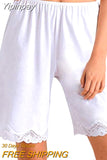 Yipinpay Women Short Pajama Soft Comfortable Lace Lounge Pants Pyjama Solid Color Fashion Bottoms Trousers