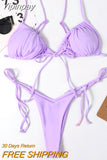 Yipinpay Summer Women Bikini Set Sexy Leopard Split 2 Piece Swimwear Woman Swimsuit with Lace High Waist Thong Bikini Beach Outfits