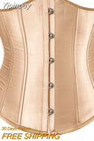Yipinpay Plus size Women Underbust Corset Sexy Bustiers Workout Shape Body Belt Slimming Shapers Girdles Dropship Support