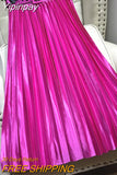 Yipinpay Spring Summer Women's Midi Pleated Skirts Belt Satin Vintage Elastic High Waist Plain Skirt Lining Korean A-line Skirt