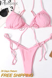 Yipinpay Summer Women Bikini Set Sexy Leopard Split 2 Piece Swimwear Woman Swimsuit with Lace High Waist Thong Bikini Beach Outfits