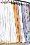 yipinpay High Waist Women's Skirt Solid Color Streetwear Leisure Simple Harajuku Pleated Midi Skirts White Faldas Mujer Saias