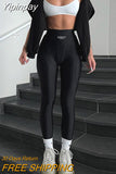 Yipinpay Workout Leggings for Women Elastic Waist Yoga Pants Spring 2023 Woman Fitness Tights Streetwear Sweatpants C66-BD16