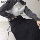 Yipinpay 2023 Spring Korean style Long Sleeve Button Up Women Shirt Office Lady Patchwork Ladies Blouse Fashion Work Clothes Tops