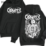 Yipinpay couple hip hop Harajuku Hoodie lover Skull wing Sweatshirt Cartoon BF Fleece Hoodie Casual paint Pullover Unisex