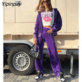 Yipinpay Fashion Y2K Shirt Lips Graphic Crop top T Shirt Women Tops Base O-neck White Tees 90s Kiss Lip Funny Girls French Tshirt