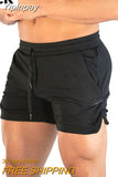 Yipinpay New Running Shorts Men Sports Jogging Fitness Shorts Summer Casual Gym Workout Men Shorts Solid Sport Fitness Shorts