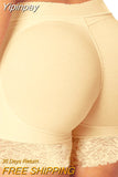 Yipinpay Women Padded Butt Lifter Panty Body Shaper Fake Hip Lace Patchwork Fashion Shapwear Underwear Briefs