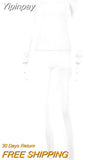 Yipinpay Ribbed Square Collar Sexy Rompers Womens Jumpsuit Black Long Sleeve Skinny Playsuit 2023 Fall Lucky Label Jumpsuits Short