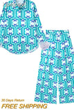 Yipinpay Printed Wide Pants Woman High Waist Casual Pants Sets Streetwear Baggy Pants For Women 2023 Summer Wide Leg Trousers