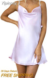 Yipinpay Backless Rhinestone Straps Short Dress Elegant Women Summer Sleeveless Cowl Neck Party Mini Dress Evening Gown Vestidos 920