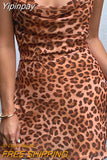Yipinpay Mo 2023 New Print V Neck Party Mini Dress Backless Spaghetti Strap For Women Sleeveless Club Sexy Slim Dresses Vestidos