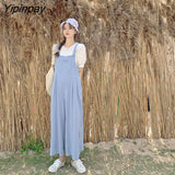 Yipinpay Summer Women Bodysuit Jumpsuit Sweet High waist Loose Oversize Overalls Fashion Casual female Playsuits 2023 NEW