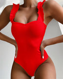 Yipinpay Sexy Women One Piece Swimsuit Swimwear Female Solid Thong Bathing Suit Swimming Suits Monokini Beachwear Swimsuit