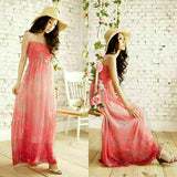 Yipinpay Women Boho Summer Sleeveless Fashion Elegant Sequins Beach Halter Maxi Long Sundress Party Dress Summer 2023