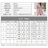 Yipinpay Boho Short Dresses for Women 2023 Short Sleeve Dot V-neck High Waist A-line Chiffon Evening Party Dress Streetwear