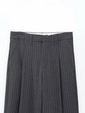 Yipinpay Striped Wide Leg Pants Women High Waist Baggy Pants Female Suit Autumn Winter Fashion Streetwear Office Woman Trousers