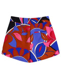 Yipinpay Printed Bermuda Shorts Woman High Waist Casual Shorts Sets Fashion Pockets Short Pants Women Summer Y2k Baggy Beach Shorts