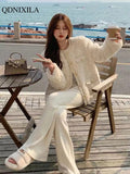 Yipinpay Coats 2023 Winter New In Cold Outerwears Short Thickened Lamb Wool Korean Style Chic and Elegant Clothes Plush Loose Top