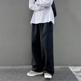 Yipinpay Men Wide Leg Pants Japan Style Casual Women Cargo Trousers Harajuku Fashion New Baggy Sweatpants High Street Baggy Clothing