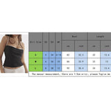 Yipinpay Tube Top Women y2k Streetwear Tops Sleeveless T-shirts Summer Clothes 2023 Aesthetic Harajuku Vintage Camis Female Clothing