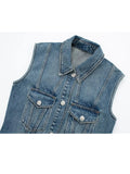 Yipinpay 2023 Blue Denim Dress Woman Jean Long Dresses For Women Sleeveless Midi Dresses Y2k Streetwear Women's Summer Dresses