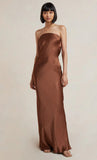 Yipinpay Women Sleeveless Backless Dress Solid Color Strapless Elegant Fashion Cocktail Party Wedding Banquet Dress Street Style S-XL