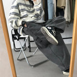 Yipinpay Streetwear Multi-pocket Jeans Loose Plus Size 5XL Wide Leg Pants Japanese Harajuku Casual Denim Trousers Men Clothing