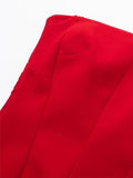 Yipinpay Red Corset Dress Woman Off Shoulder Long Dresses For Women Backless Sexy Bodycon Dress 2023 Midi Evening Party Dresses
