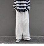 Yipinpay Men Wide Leg Pants Japan Style Casual Women Cargo Trousers Harajuku Fashion New Baggy Sweatpants High Street Baggy Clothing