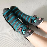Yipinpay Women Cute Cartoon Animal Socks 3D Cat Rabbit Sheep Autumn Winter Warm Knitted Socks Soft Home Slipper Socks