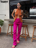 yipinpay Casual Button Women Knitted Sweater Y2K Vest Cardigans Crop Tops 2023 Skinny Sleeveless Sexy V Neck Tank Top Club T Shirt