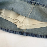 Yipinpay Denim Mini Skirts For Women Korean Style Summer 2023 Sexy Female Wide Leg Jeans Skirt Casual Vintage Blue Black High Quality