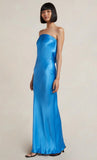 Yipinpay Women Sleeveless Backless Dress Solid Color Strapless Elegant Fashion Cocktail Party Wedding Banquet Dress Street Style S-XL