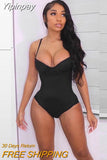 Yipinpay Spaghetti Strap Bodycon Dress 2023 Women V-Neck Sleeveless Sexy Mini Dresses Femme Mesh Patchwork Night Party Vestidos