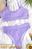 Yipinpay Waist Swimsuit Women Swimwear Push Up Bikini Patchwork Bikini Set 4 Color Beachwear Sexy Swimming Suit Large Size Swimwear