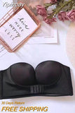 Yipinpay Bras Push Up Strapless Bra Women Sexy Lingerie Backless Brassiere Seamless Bralette Underwear for Wedding Dress